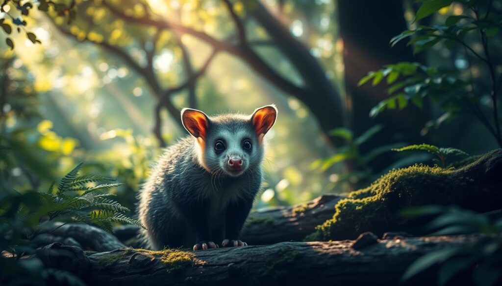 spiritual meaning of possum crossing your path